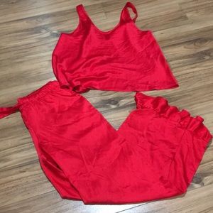 Victoria Secret Red Pyjama